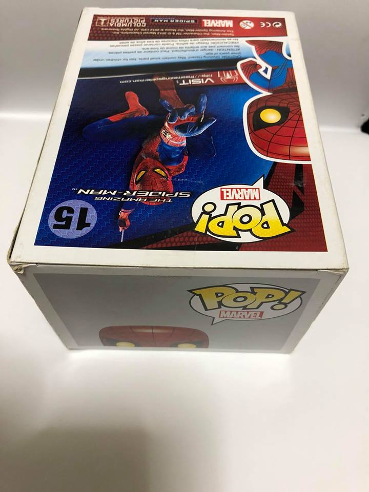 Funko POP! The Amazing Spider-Man: Spider-Man (Damaged Box) #15