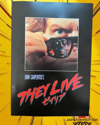 a7280w John Carpenter They Live 1988 Japan Movie Pamphlet Program Book