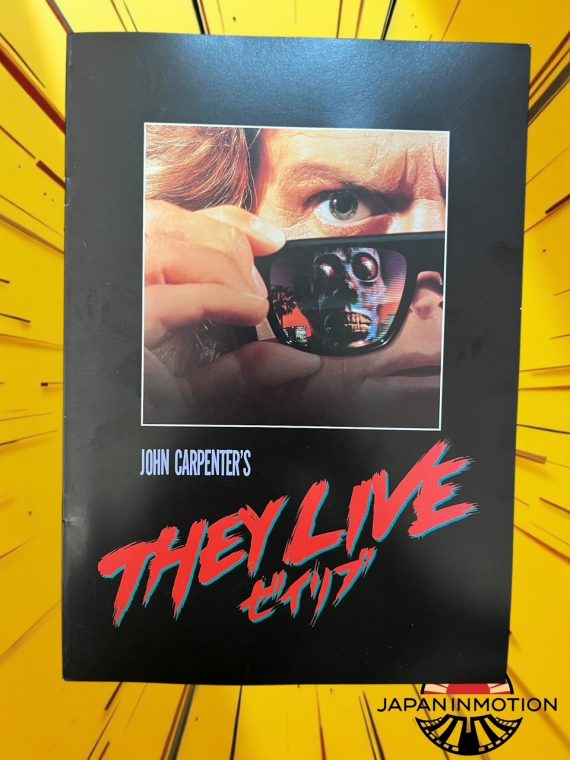 a7280w John Carpenter They Live 1988 Japan Movie Pamphlet Program Book