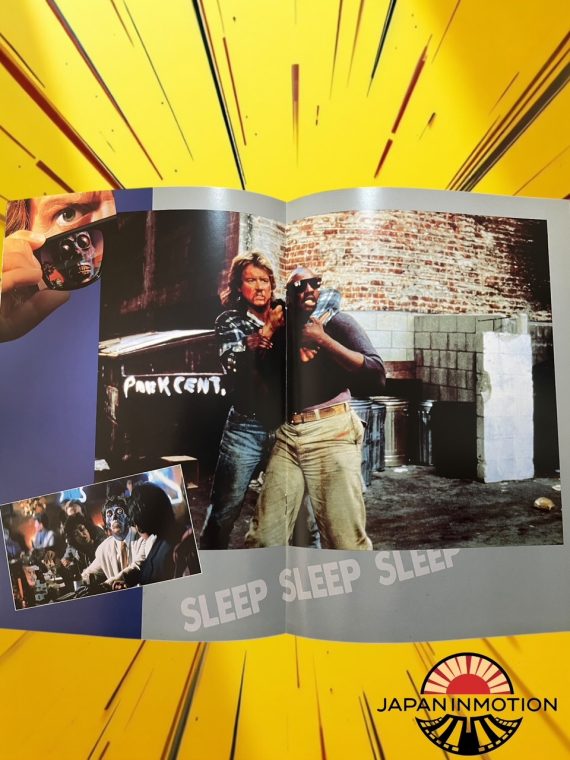 a7280w John Carpenter They Live 1988 Japan Movie Pamphlet Program Book - Image 3