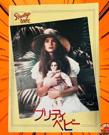 a8031w  Louis Malle Pretty Baby 1978 Japan Souvenir Movie Program Pamphlet Book