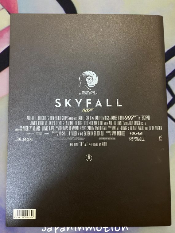 a6183w Skyfall 2012 Japanese Movie Pamphlet Japan Program Book James Bond - Image 4