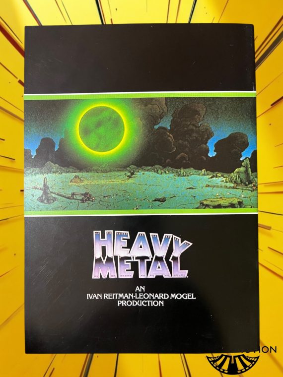 a7205w Heavy Metal 1981 Japan Souvenir Movie Program Pamphlet Book - Image 4