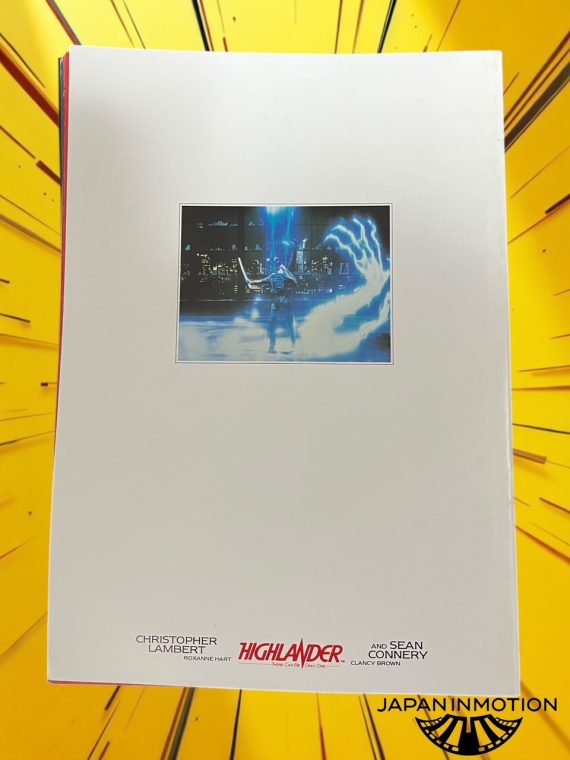 a7276w Highlander 1986 Japan Movie Pamphlet Program Book + Photo Ticket - Image 5