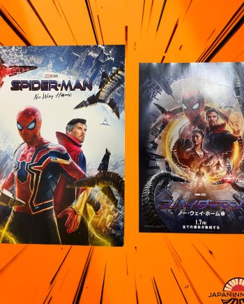 a8034w Spider-Man No Way Home Japan Movie Pamphlet Program Book + Chirashi Flyer