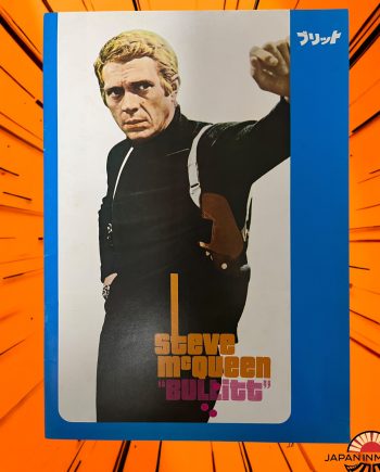 a8240w Bullitt 1968 Japan Movie Pamphlet Program Book Steve McQueen