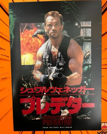 a8359w Predator 1987 Japan Movie Pamphlet Program Book Schwarzenegger