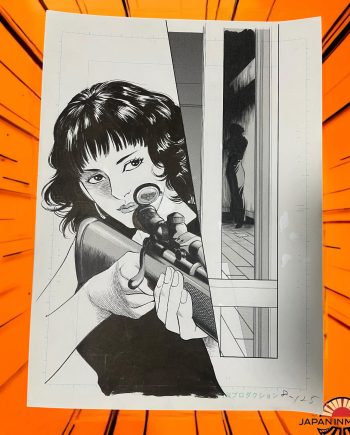 z8150w Dead or Arab Mamoru Uchiyama Japan Manga Original Comic Art Page 26 Last