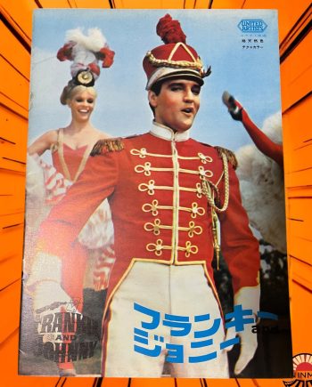 a8500w Elvis Presley Frankie and Johnny 1966 Japan Movie Program Pamphlet Book